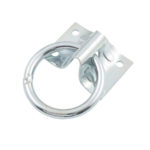 11mm X 89mm Zinc Plated Hitching Ring Plate – 1 Pack