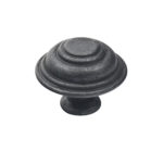 Black Cast Iron Knob