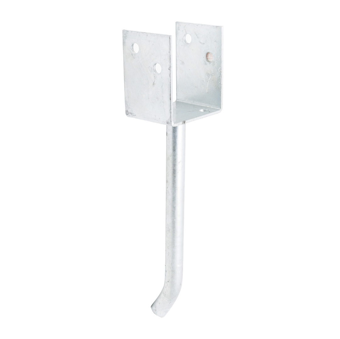 Full Stirrup Post Anchor With Solid Stem