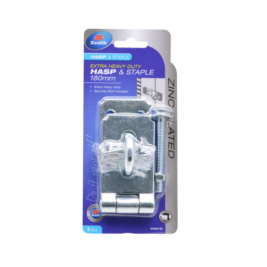 Home Gate Hardware Heavy Duty Hasp & Staple