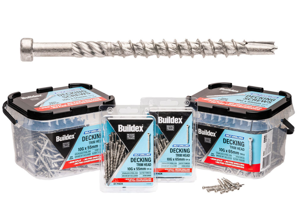 XL HEAD DECKING SCREWS